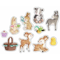 Craft Consortium Bluebells and Buttercups Wood Shapes (CCWDNS013)